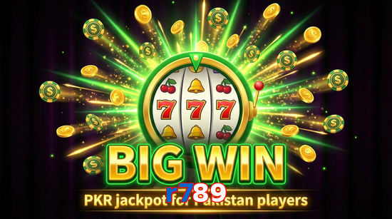 Big win animation on R789 slot game
